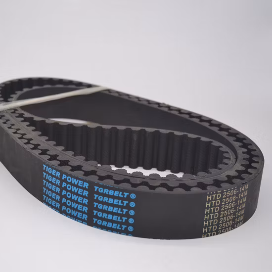 Резиновые ремни из каучука EPDM, трансмиссионные резиновые клиновые ремни для сельскохозяйственной машины, ремень ГРМ с двойными зубьями H